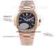 OE Factory 5713 Swiss Copy Patek Philippe Nautilus Rose Gold Diamond Bezel Watch (2)_th.jpg